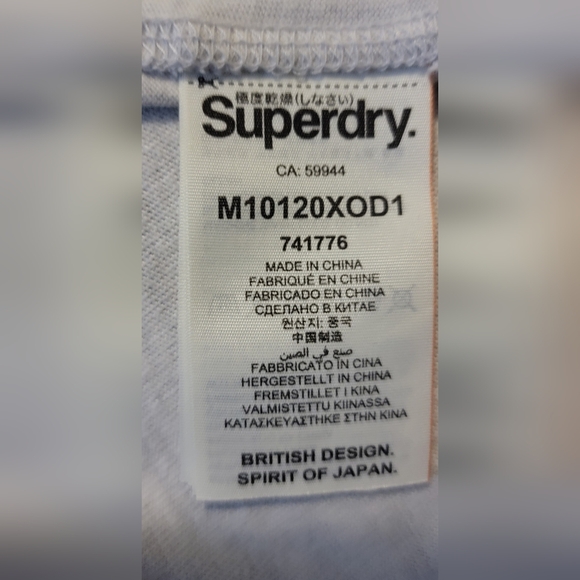 Superdry Track and Field XL Shirt - Picture 5 of 7